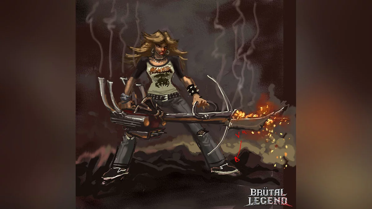 Арт из Brutal Legend / Картинка 7