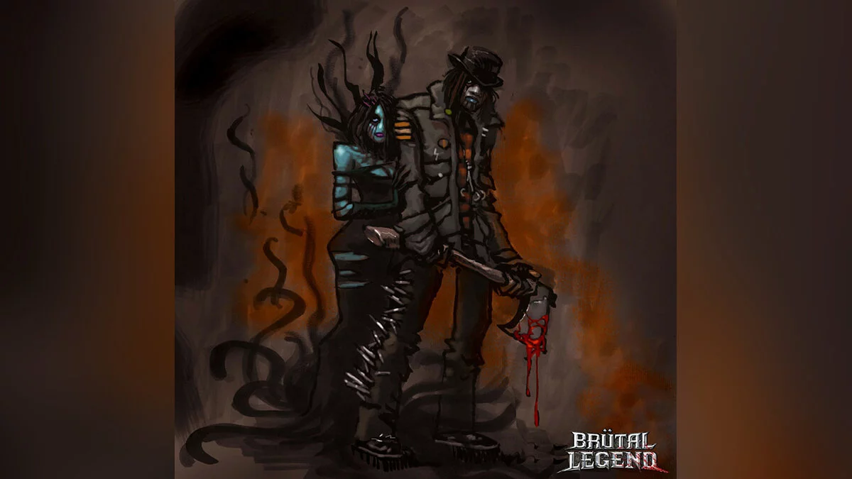 Арт из Brutal Legend / Картинка 6