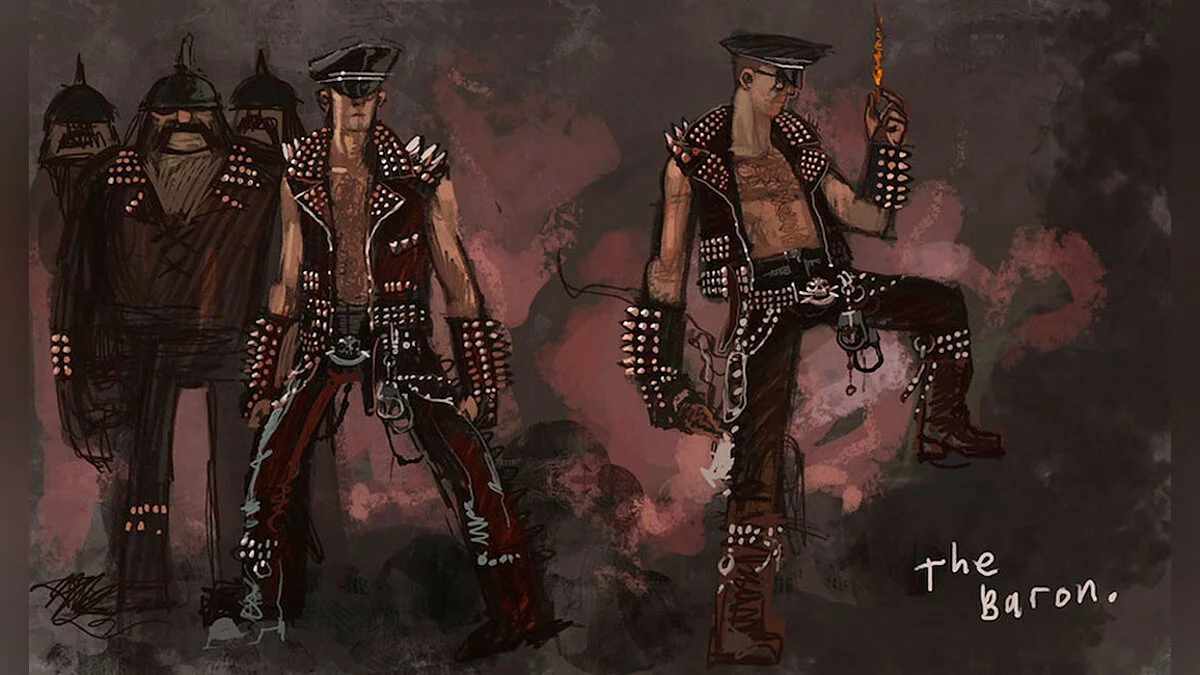 Арт из Brutal Legend / Картинка 12