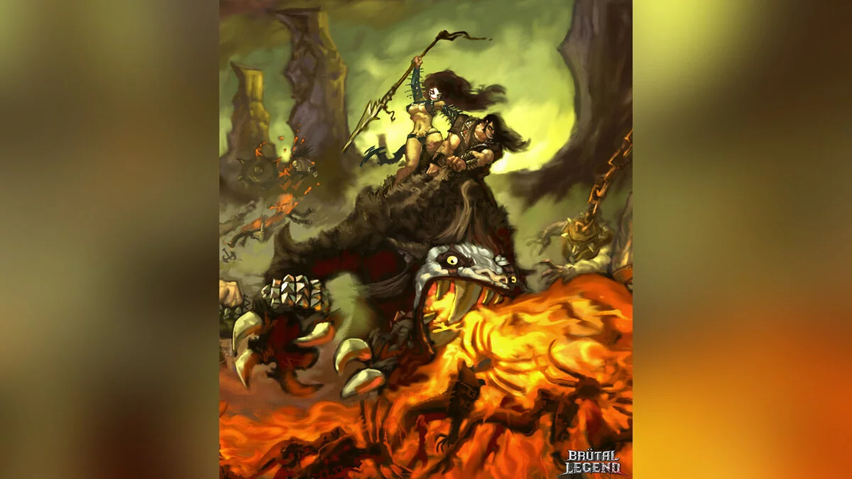 Арт из Brutal Legend / Картинка 27