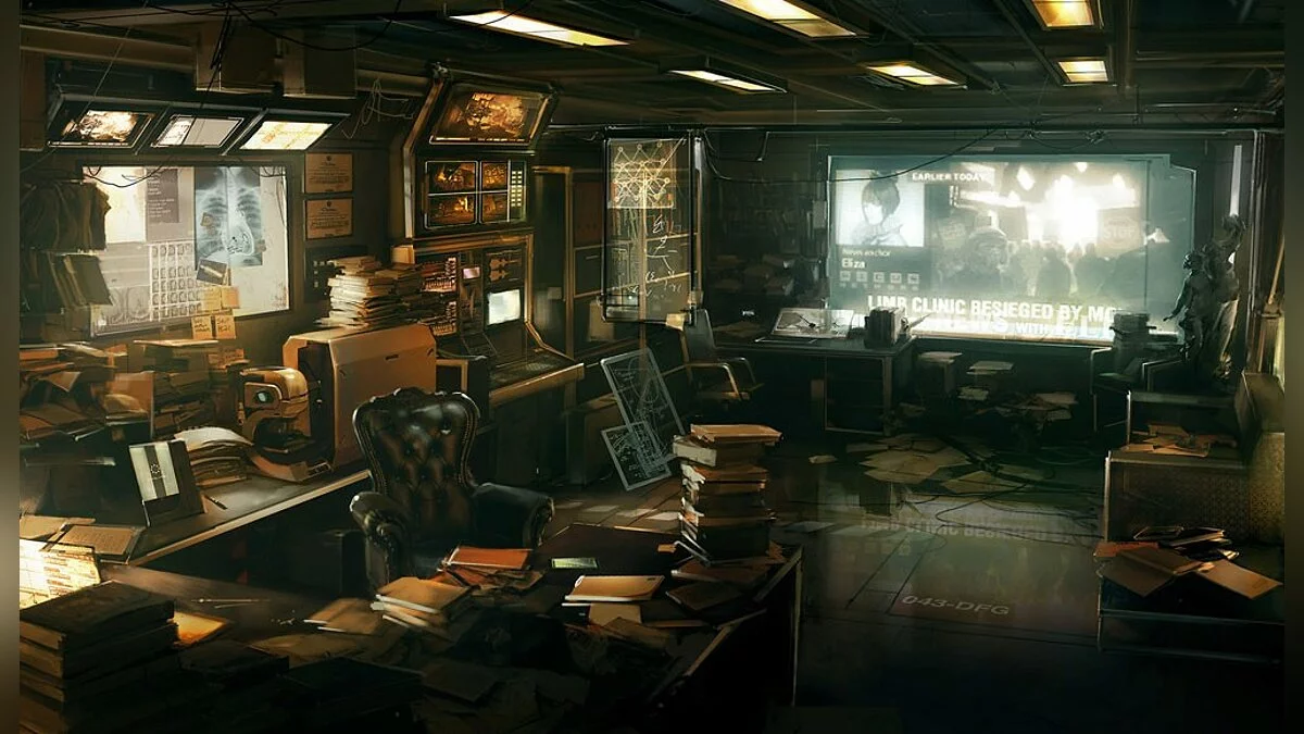 Арт из Deus Ex: Human Revolution / Картинка 22