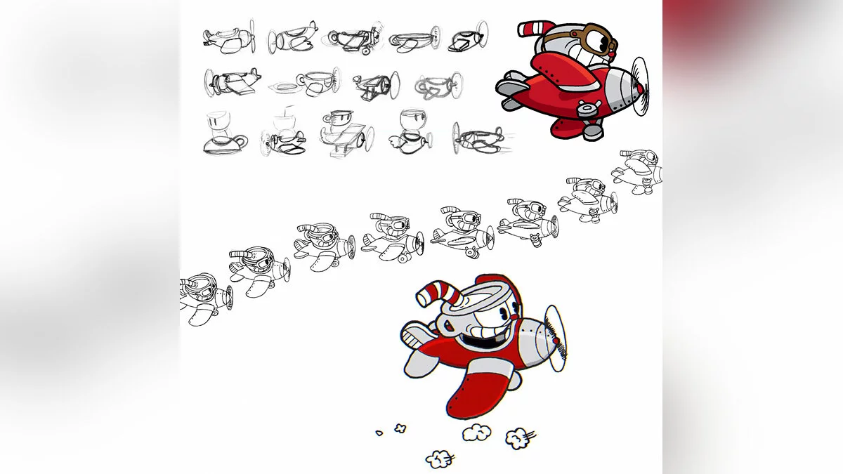 Арт из Cuphead / Картинка 3