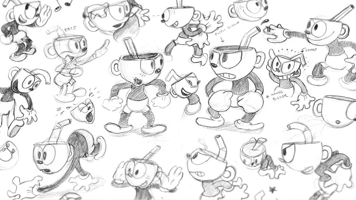 Арт из Cuphead / Картинка 12