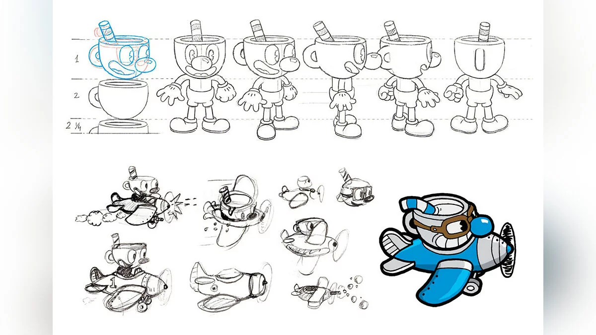 Арт из Cuphead / Картинка 18