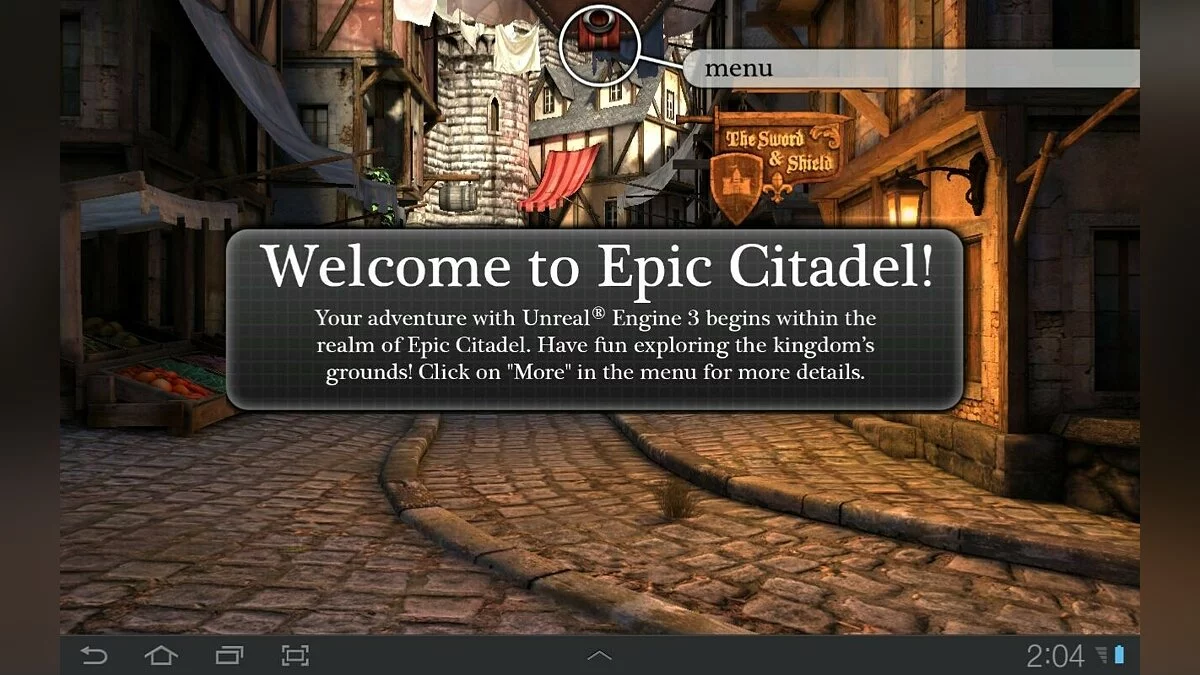 Скриншоты из Epic Citadel / Картинка 7