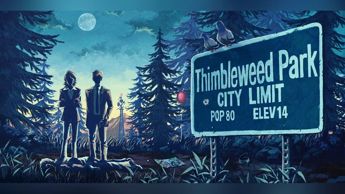 Арт из Thimbleweed Park / Картинка 1