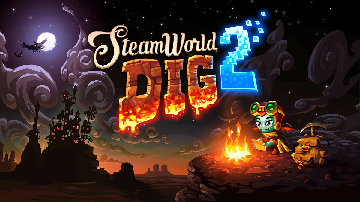 Арт из SteamWorld Dig 2 / Картинка 2