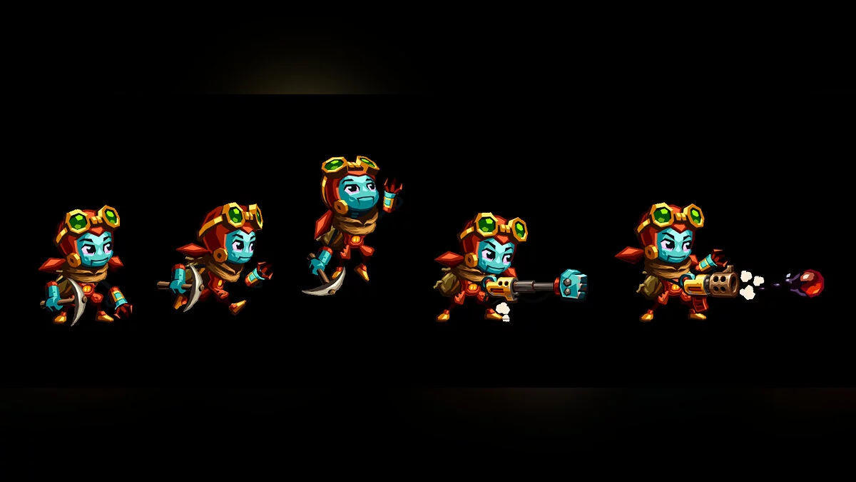 Арт из SteamWorld Dig 2 / Картинка 6