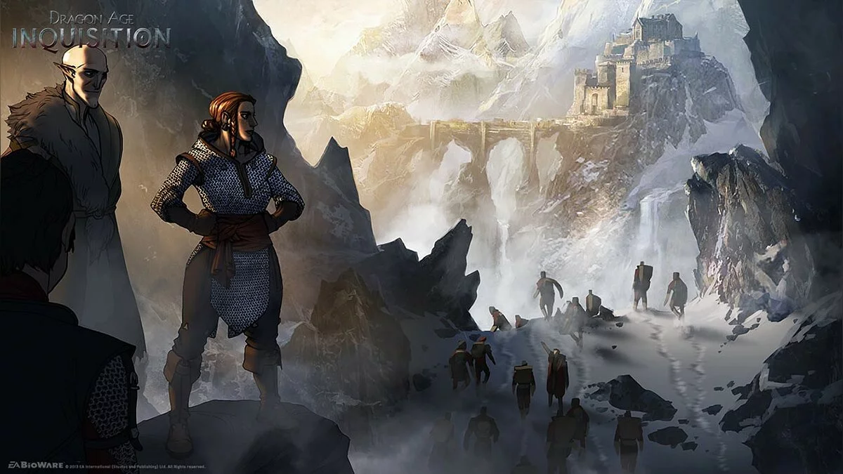 Арт из Dragon Age: Inquisition / Картинка 15