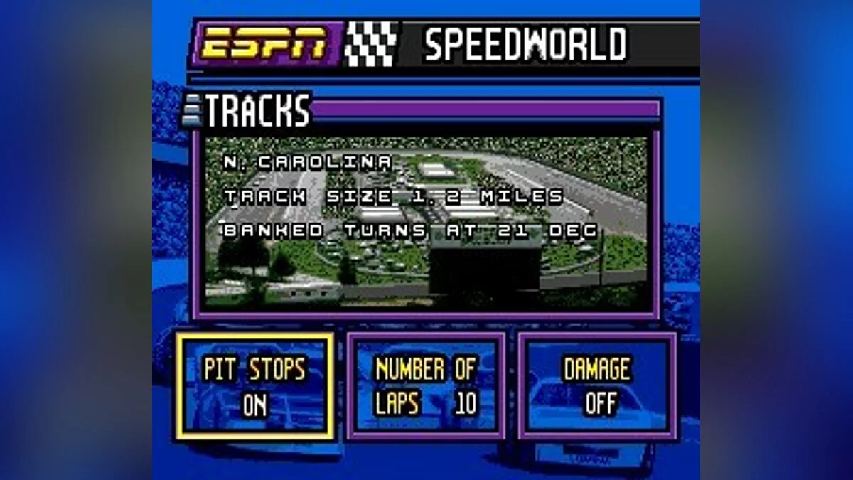 Скриншоты из ESPN Speed World / Картинка 25
