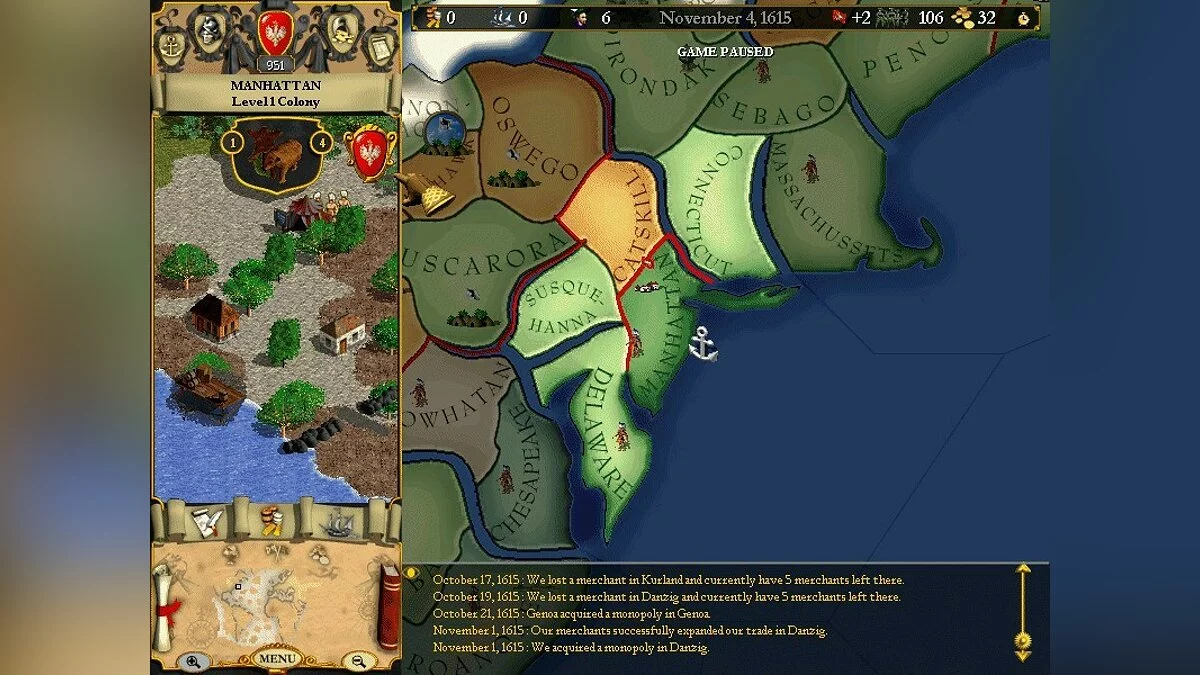 Скриншоты из Europa Universalis / Картинка 14