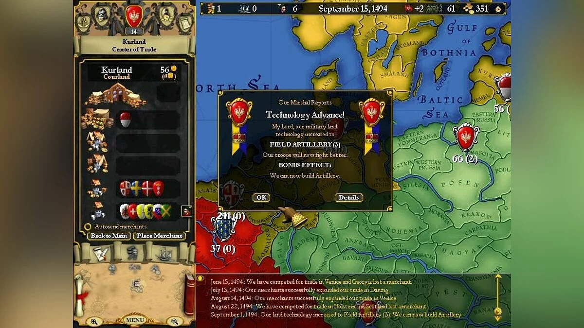 Скриншоты из Europa Universalis / Картинка 24