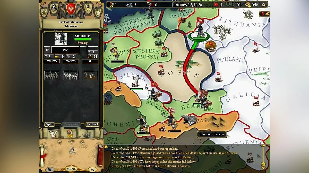 Скриншоты из Europa Universalis / Картинка 23