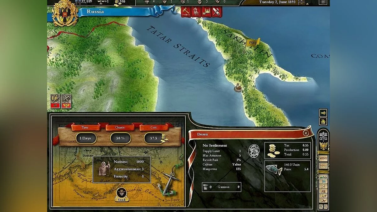 Скриншоты из Europa Universalis 3 / Картинка 63