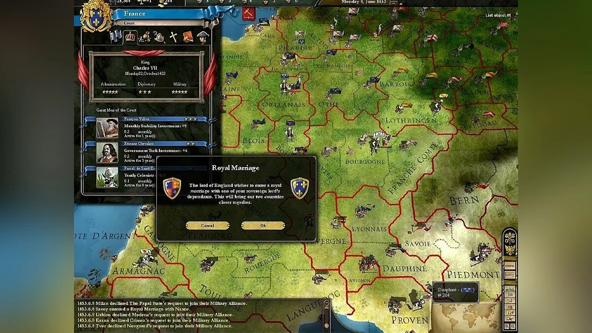 Скриншоты из Europa Universalis 3 / Картинка 65