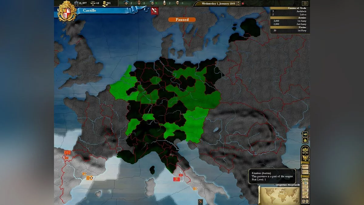 Скриншоты из Europa Universalis 3 / Картинка 73