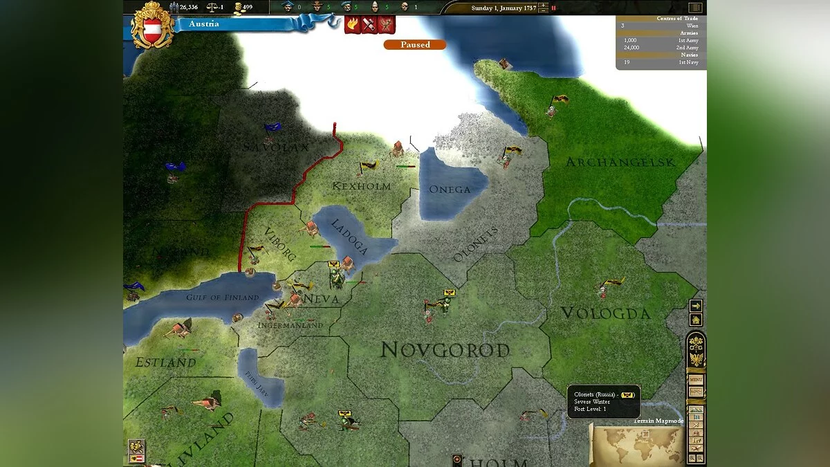 Скриншоты из Europa Universalis 3 / Картинка 78