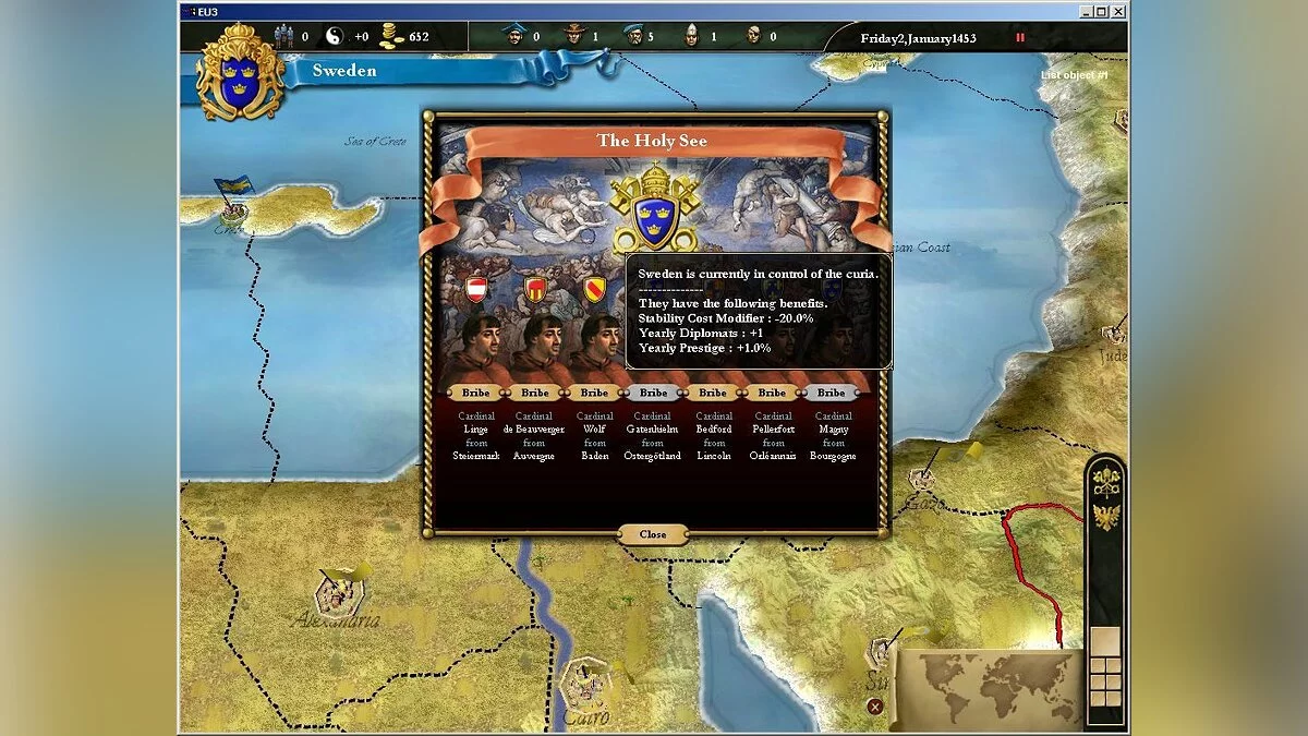 Скриншоты из Europa Universalis 3 / Картинка 2