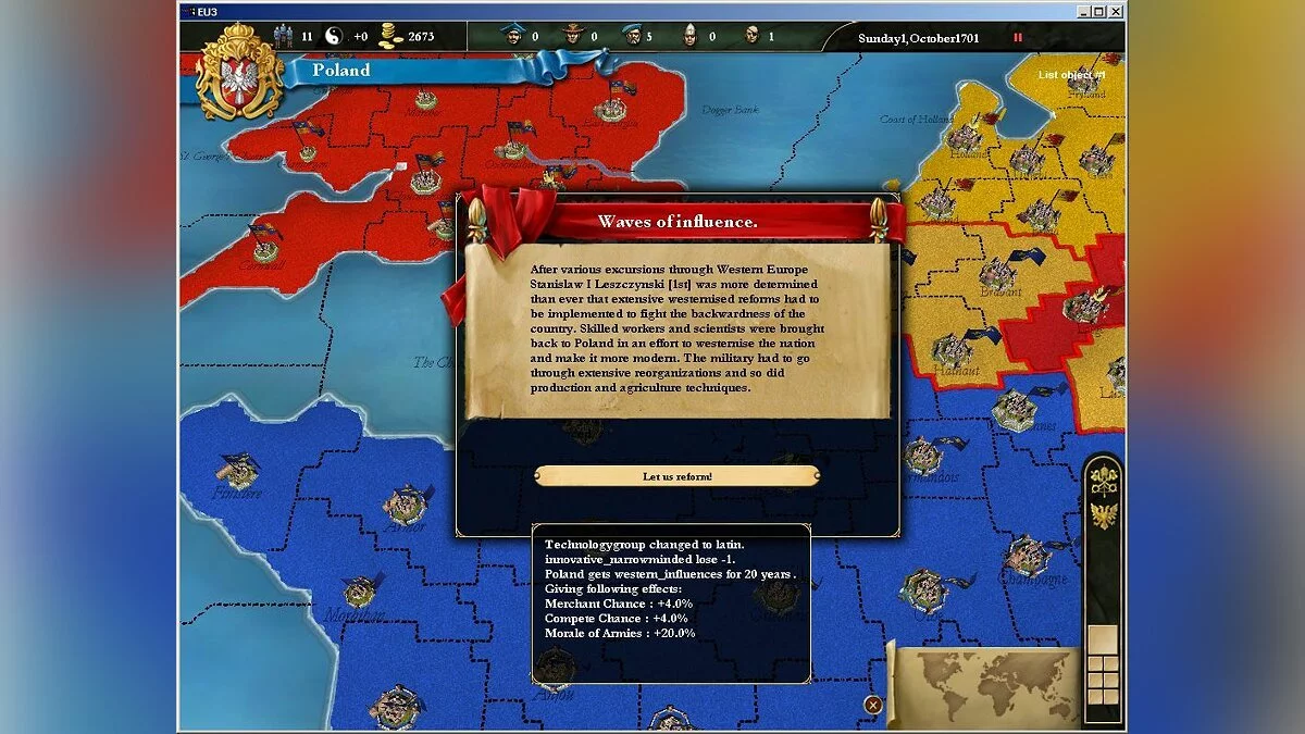 Скриншоты из Europa Universalis 3 / Картинка 4