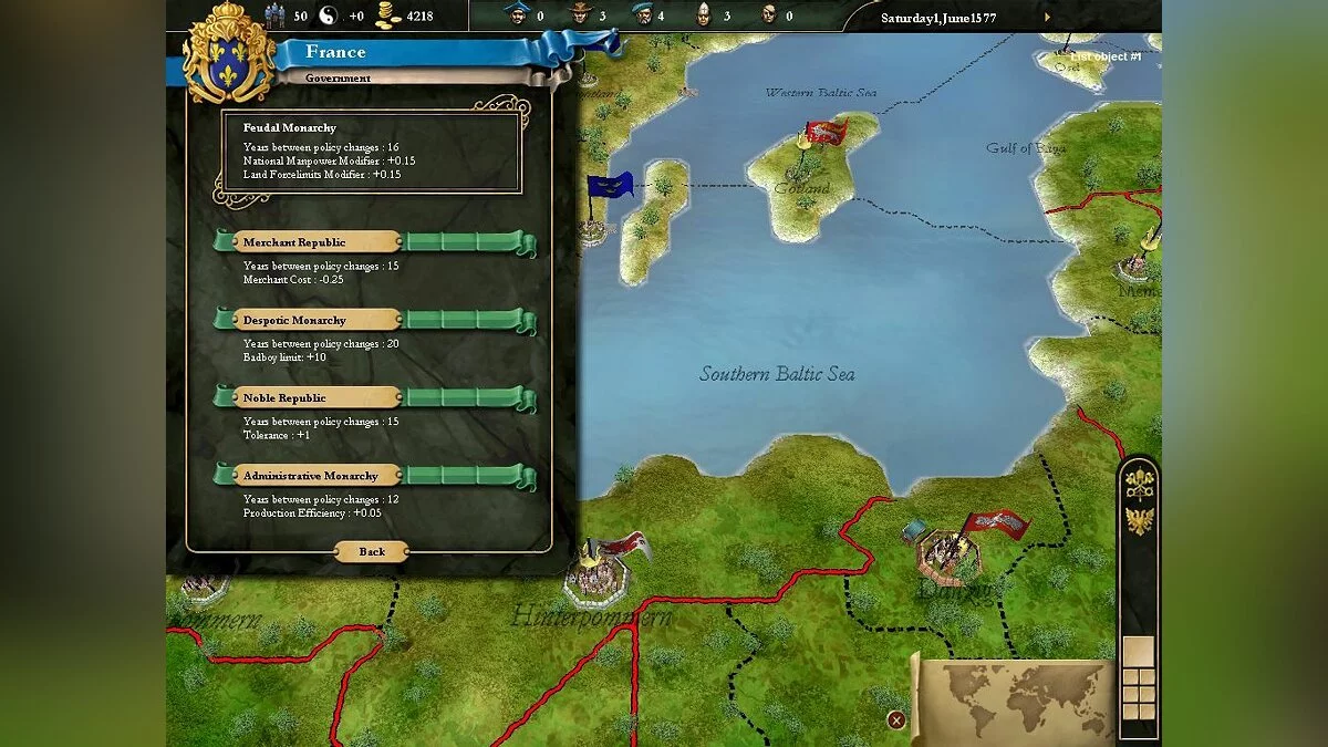Скриншоты из Europa Universalis 3 / Картинка 5