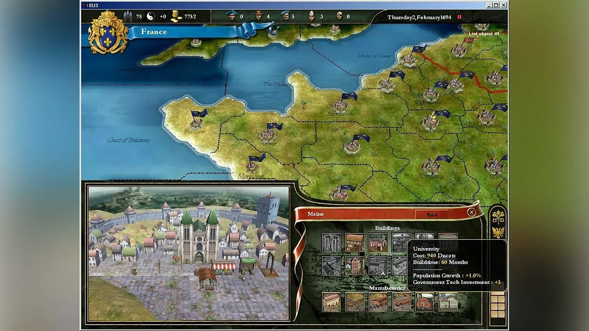 Скриншоты из Europa Universalis 3 / Картинка 6