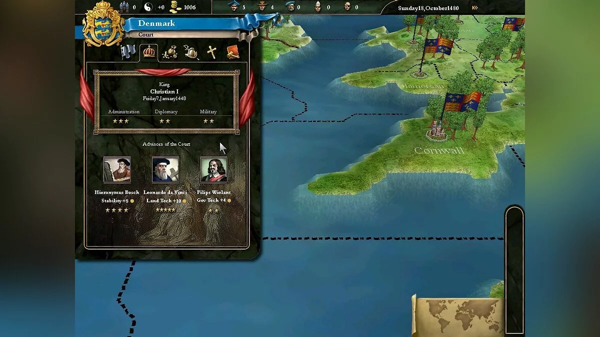 Скриншоты из Europa Universalis 3 / Картинка 36