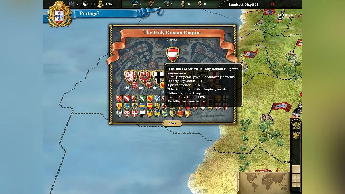 Скриншоты из Europa Universalis 3 / Картинка 38