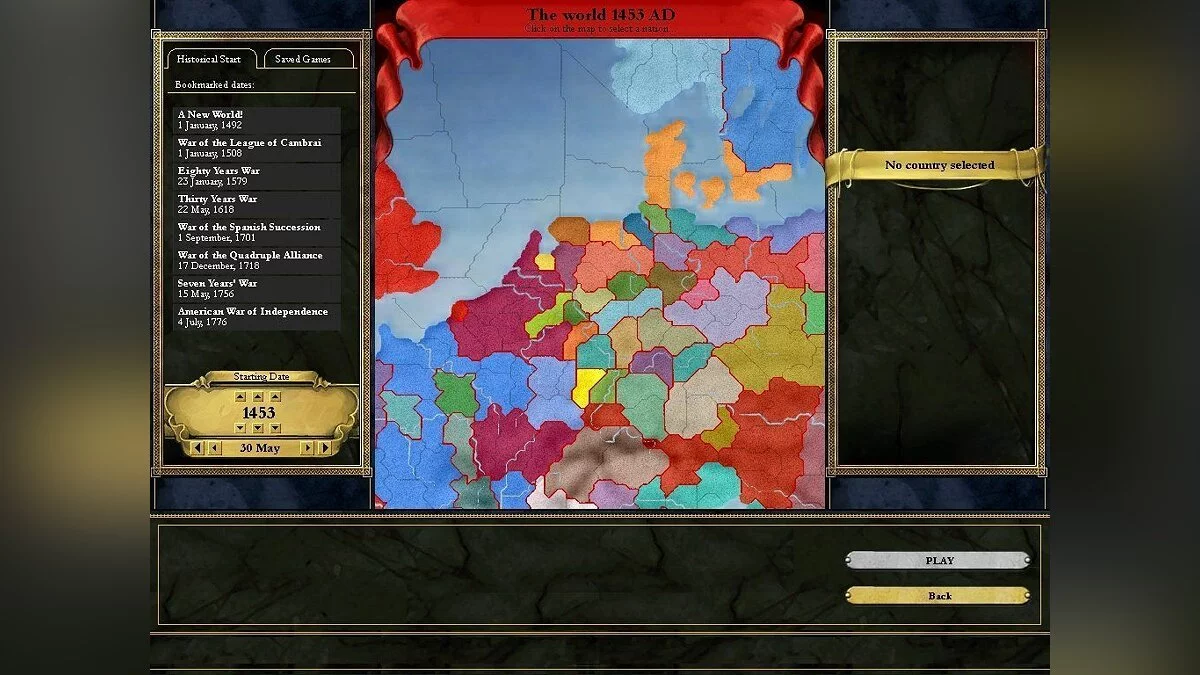 Скриншоты из Europa Universalis 3 / Картинка 50