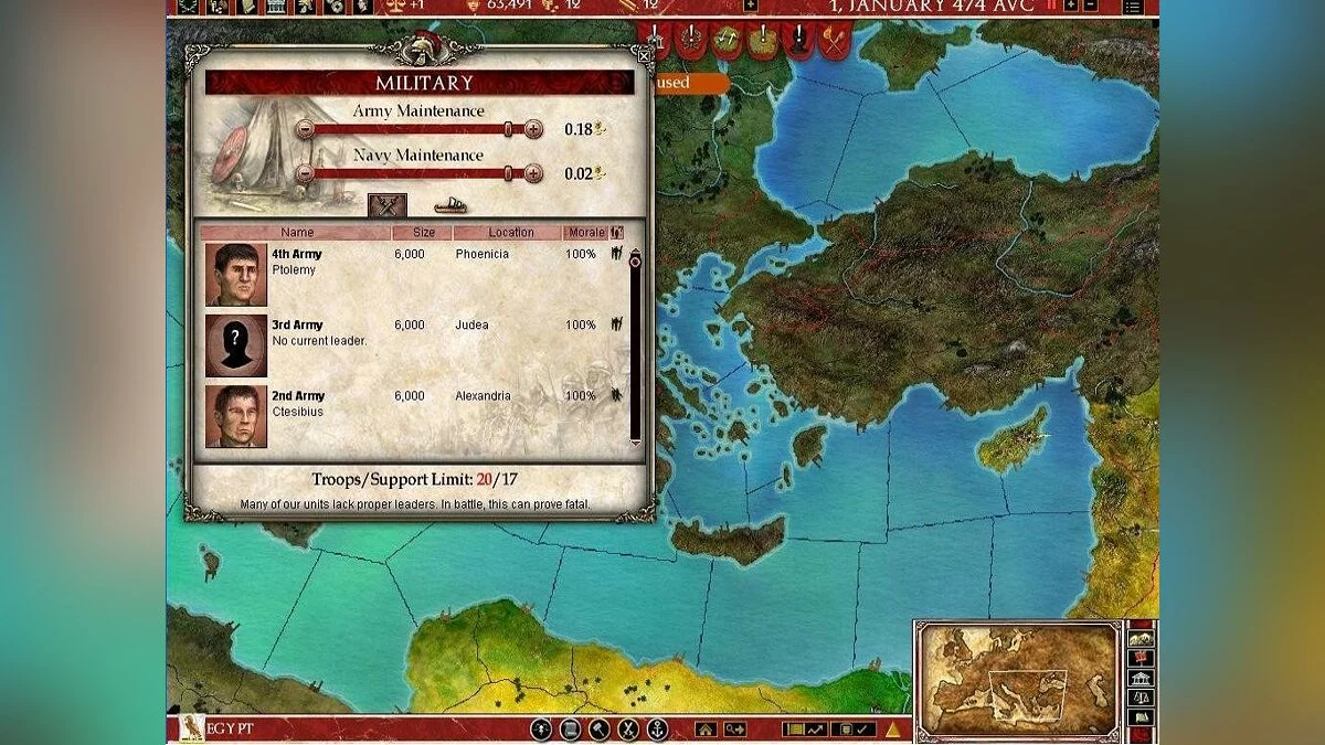 Скриншоты из Europa Universalis: Rome / Картинка 83