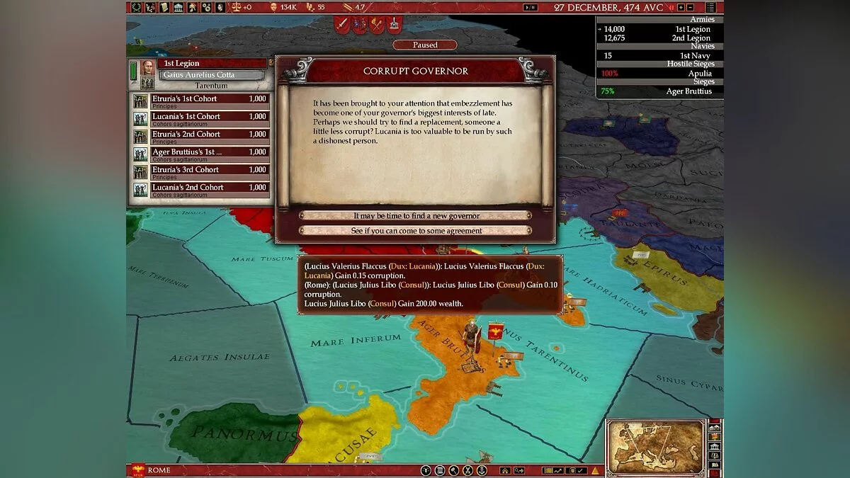 Скриншоты из Europa Universalis: Rome / Картинка 7