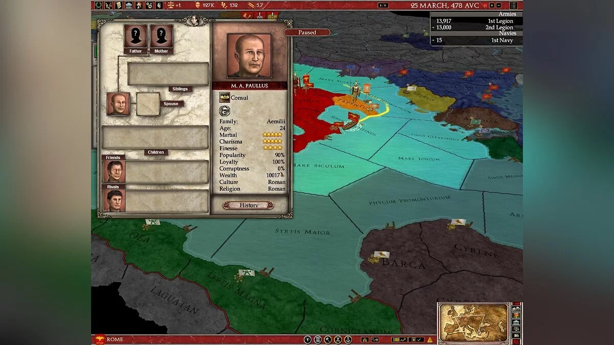 Скриншоты из Europa Universalis: Rome / Картинка 10