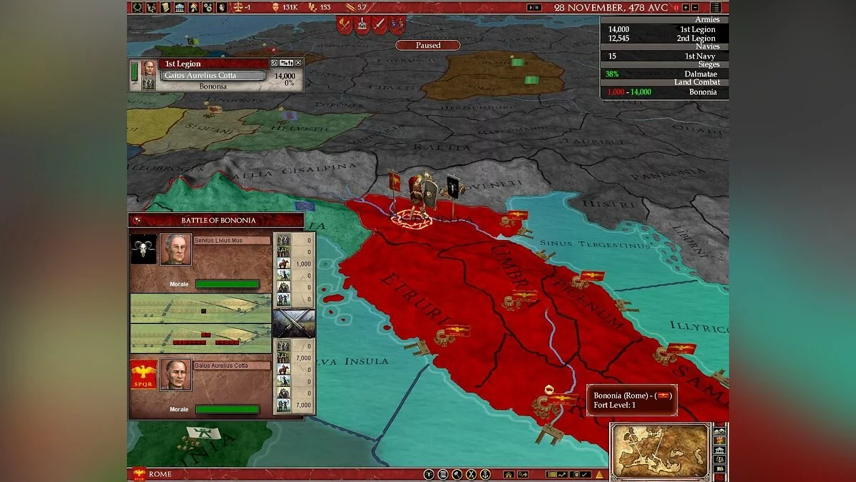 Скриншоты из Europa Universalis: Rome / Картинка 11