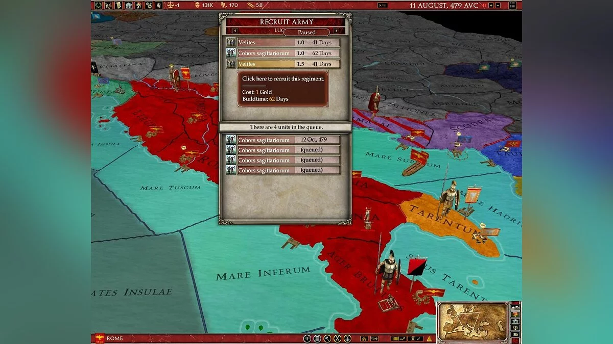 Скриншоты из Europa Universalis: Rome / Картинка 12