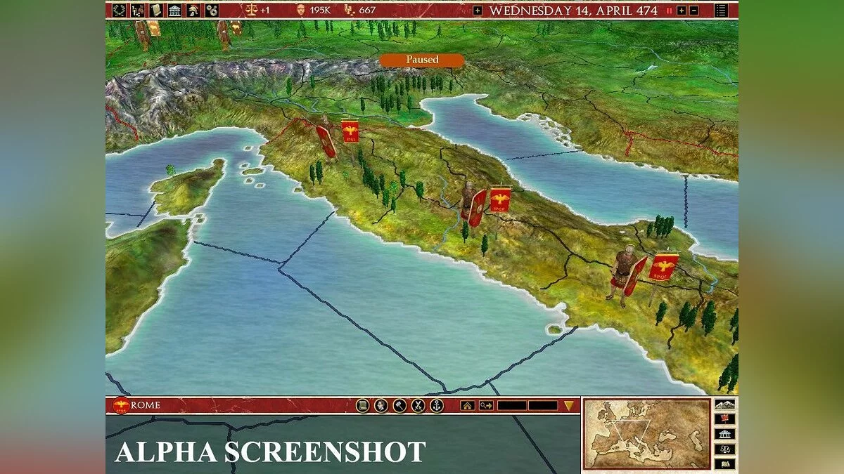 Скриншоты из Europa Universalis: Rome / Картинка 17