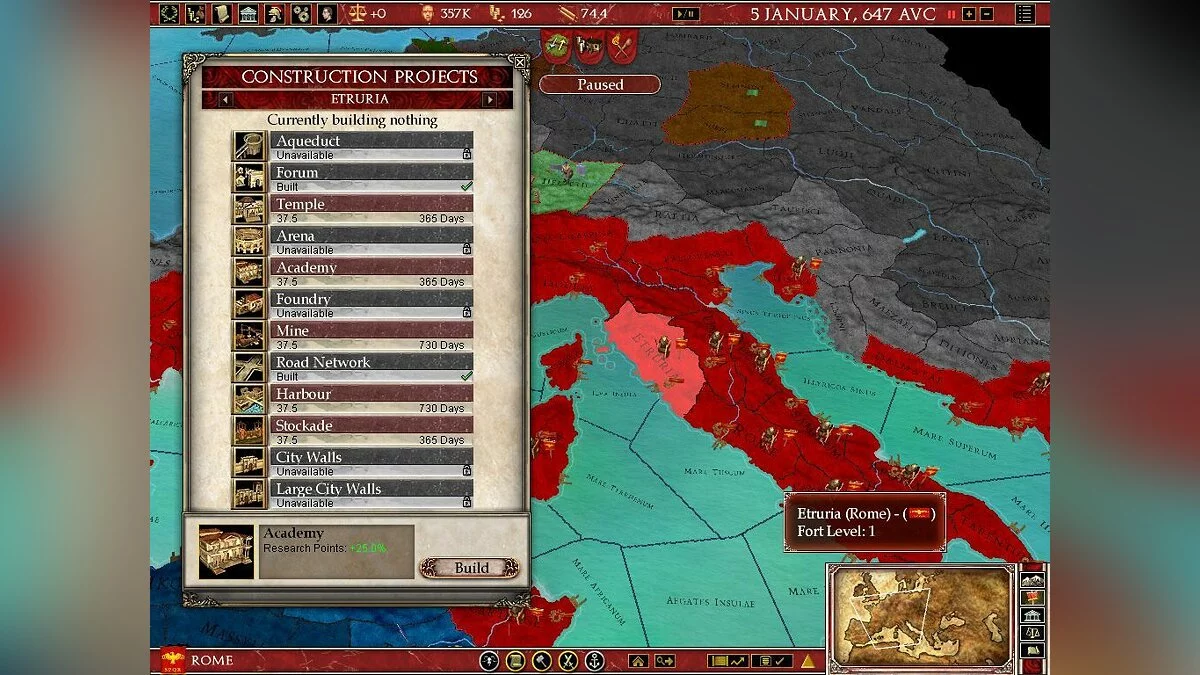 Скриншоты из Europa Universalis: Rome / Картинка 29