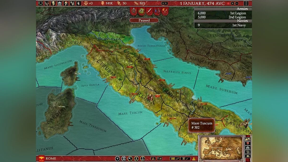 Скриншоты из Europa Universalis: Rome / Картинка 33