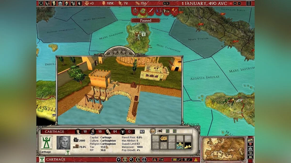 Скриншоты из Europa Universalis: Rome / Картинка 38