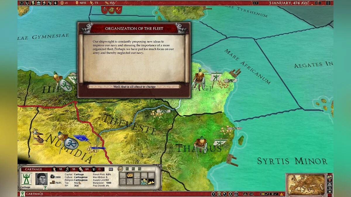 Скриншоты из Europa Universalis: Rome / Картинка 42