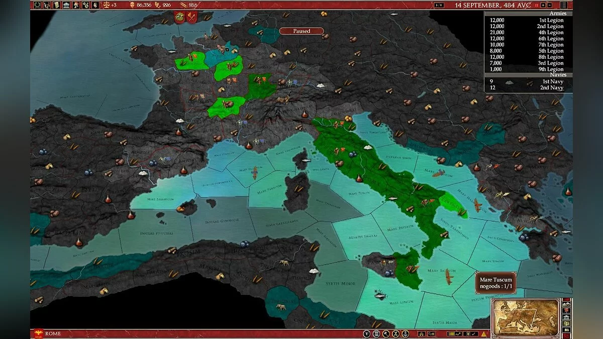 Скриншоты из Europa Universalis: Rome / Картинка 50