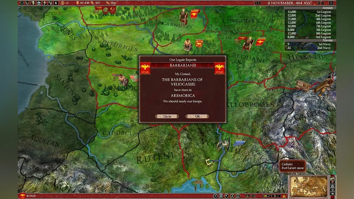 Скриншоты из Europa Universalis: Rome / Картинка 58