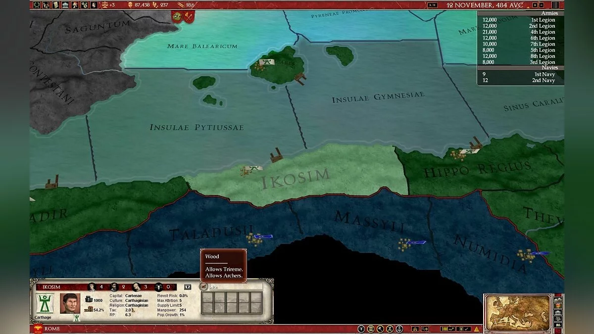 Скриншоты из Europa Universalis: Rome / Картинка 59