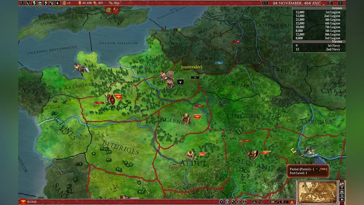 Скриншоты из Europa Universalis: Rome / Картинка 60