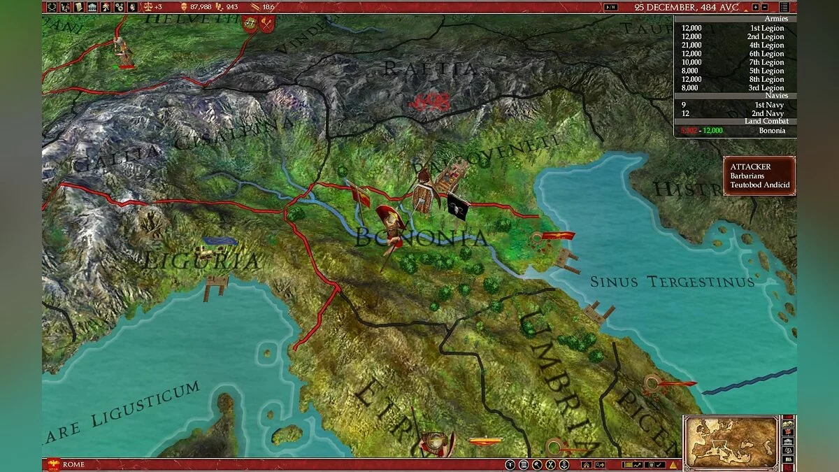 Скриншоты из Europa Universalis: Rome / Картинка 61