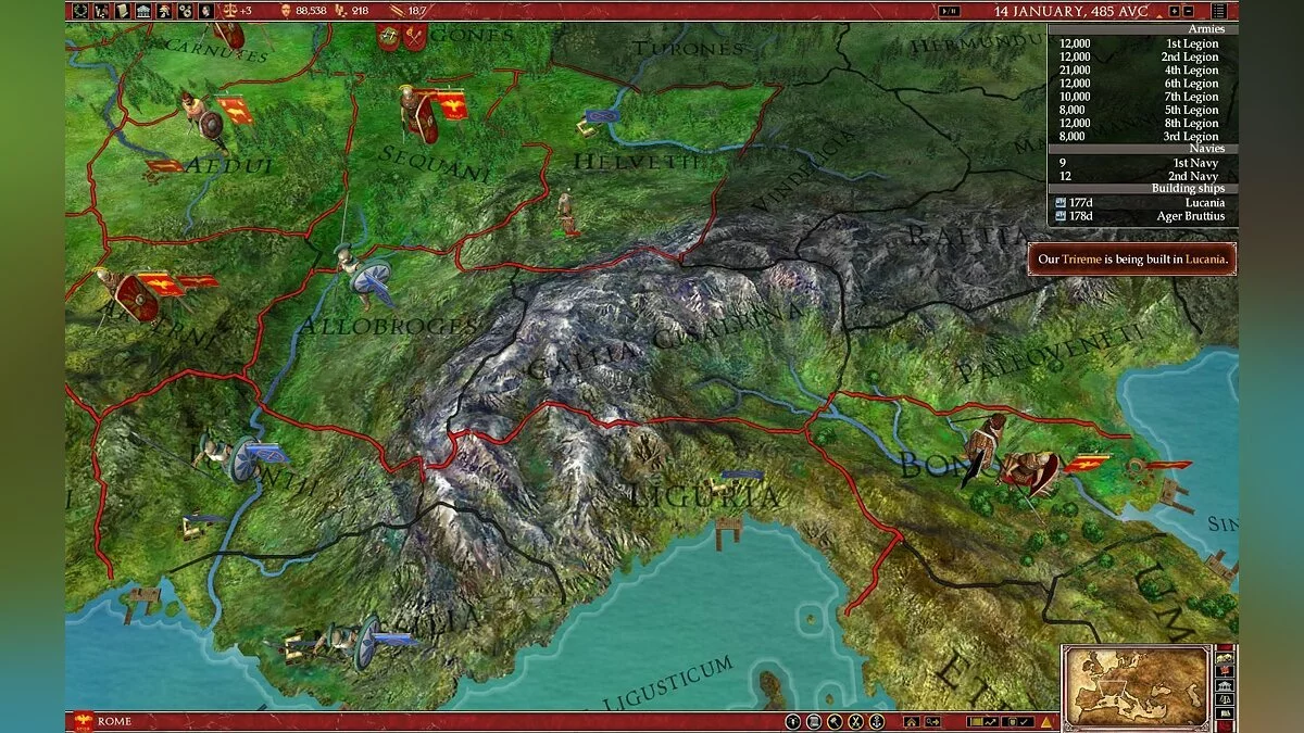 Скриншоты из Europa Universalis: Rome / Картинка 63
