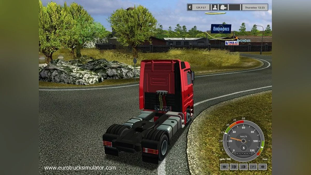 Скриншоты из Euro Truck Simulator / Картинка 1