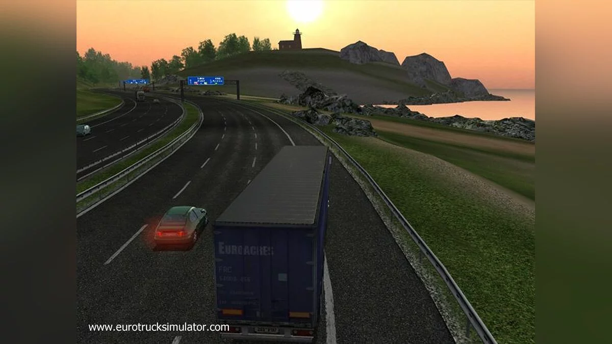 Скриншоты из Euro Truck Simulator / Картинка 18
