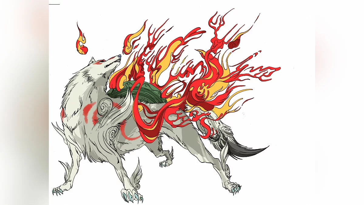 Арт из Okami / Картинка 3