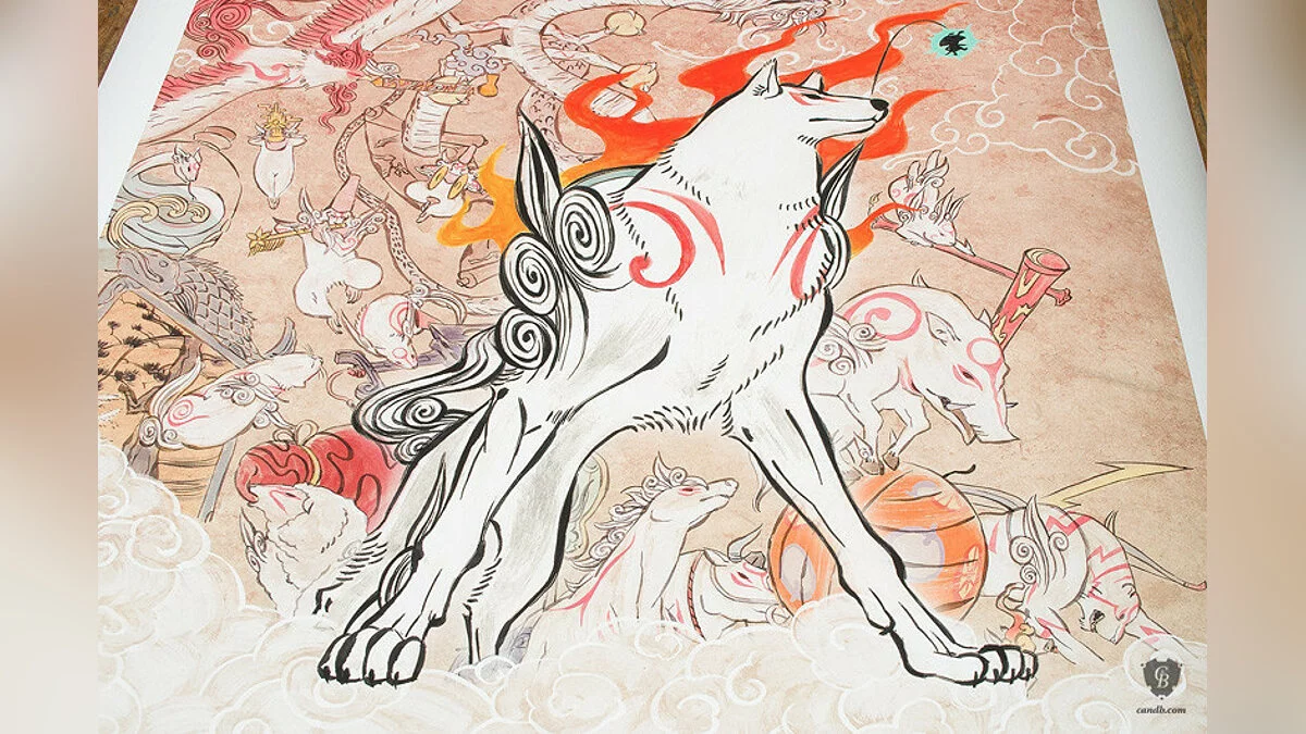 Арт из Okami / Картинка 21