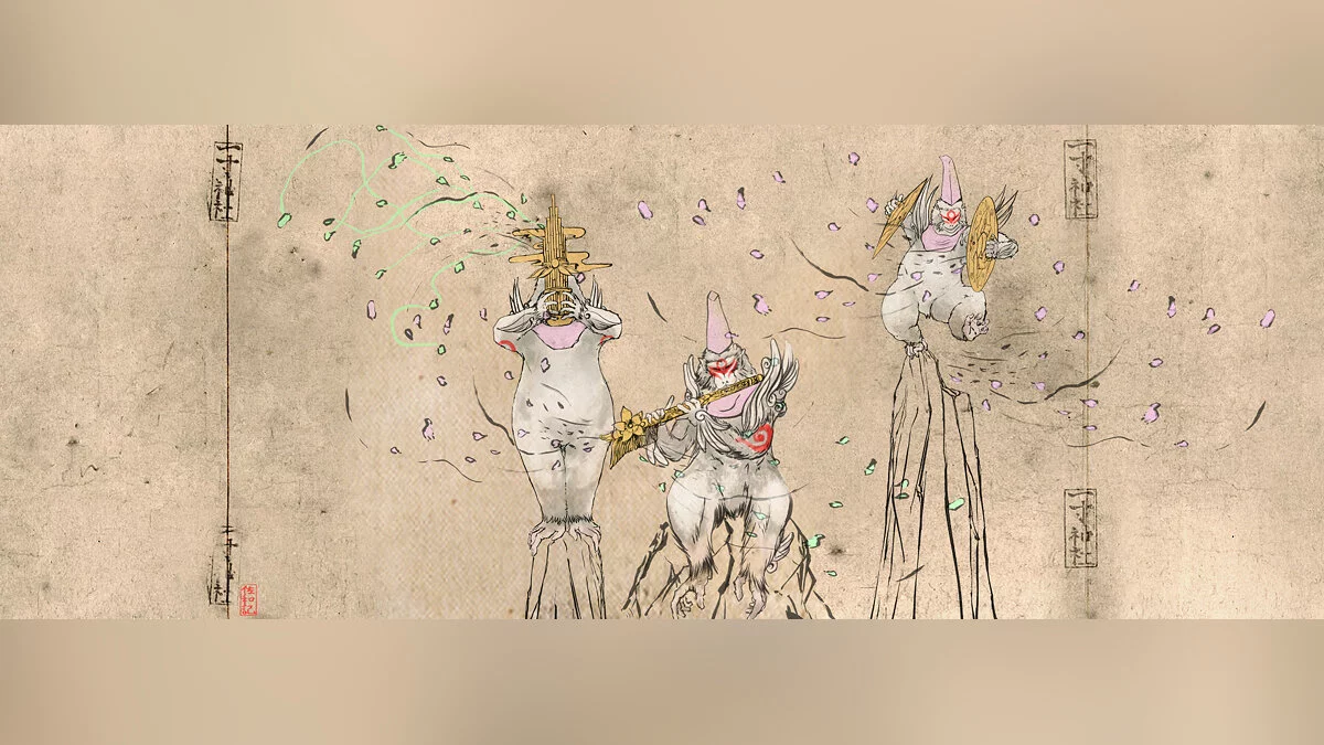 Арт из Okami / Картинка 23