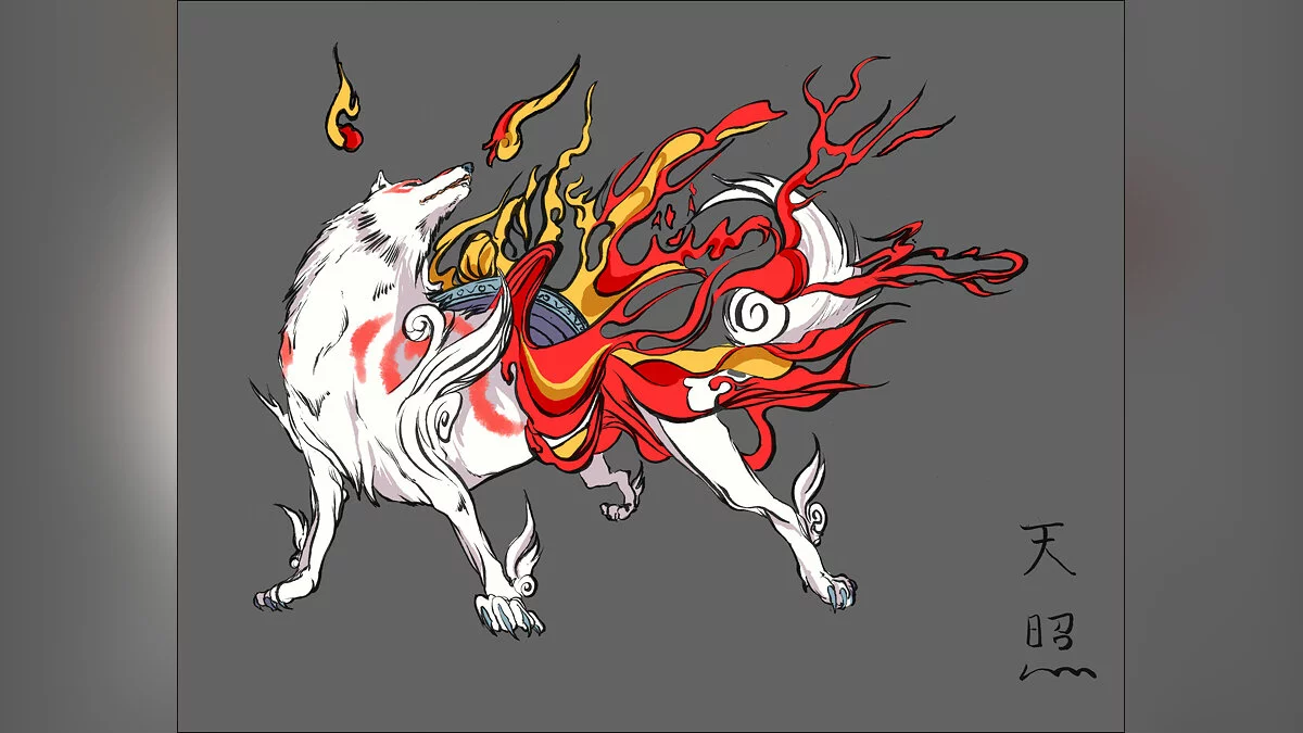 Арт из Okami / Картинка 30